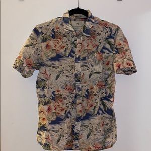 Scotch & Soda Hawaiian short sleeve shirt